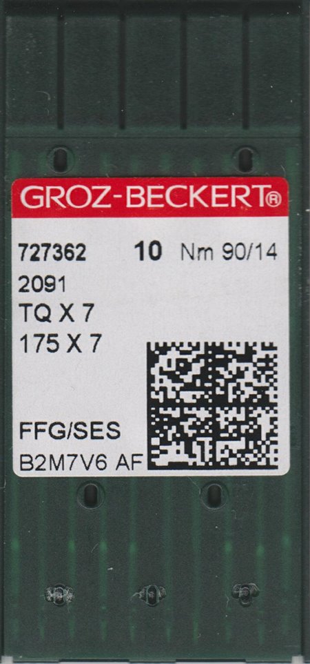 Igły do maszyny guzikarka Groz-Beckert TQx7 90 SES 10szt
