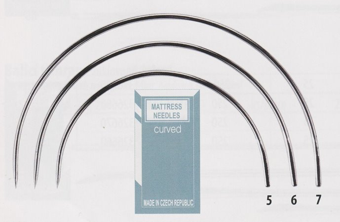 Igły Półokrągłe Mattress Needles Rozm. 5