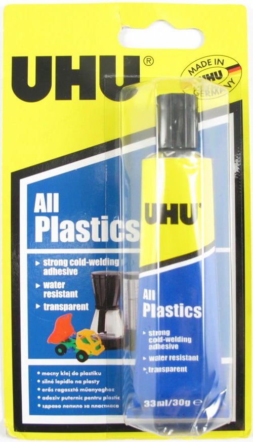 Klej UHU All Plastics do plastiku 33ml