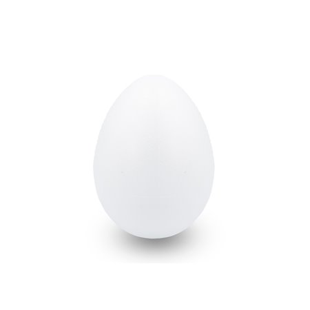 Jajka styropianowe białe otwierane 2 części wielkanoc 20cm 1szt