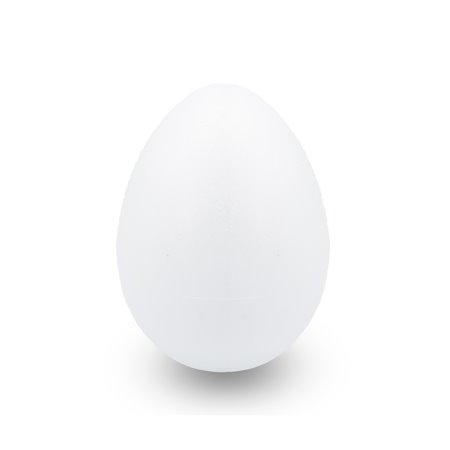 Jajka styropianowe białe pełne wielkanoc 40cm 1szt