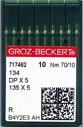 Igły Stebnówka 135x5 75 Groz-Beckert      135x5 DPx5 Nm75/11