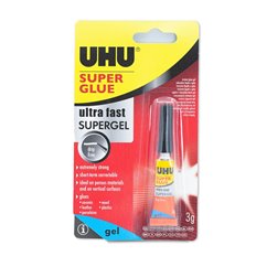 Klej super glue uhu strong ultra fast 3g