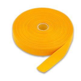 Taśma bawełniana 30mm/50m żółty 7062