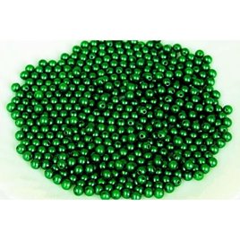 Koraliki perełki zielony 4mm/35g 084
